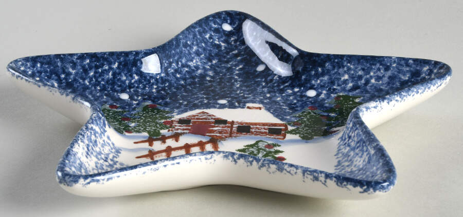 K2M1 Star Shaped Dish by Katherine Michaels-1