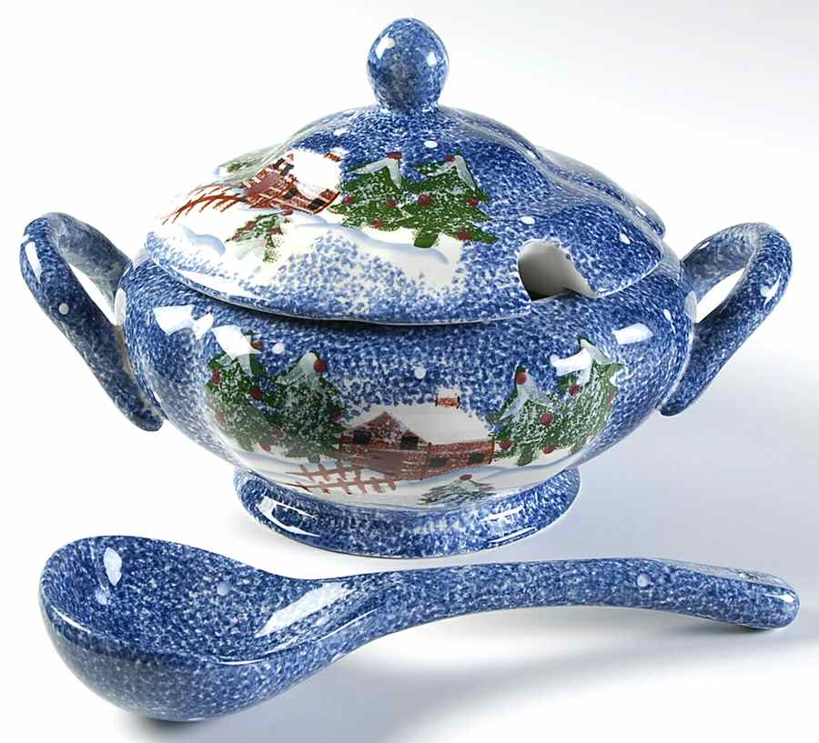 K2M1 Tureen & Lid w/Ladle by Katherine Michaels-1