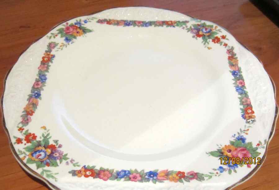 2052 Dinner Plate by James Kent (England)-1