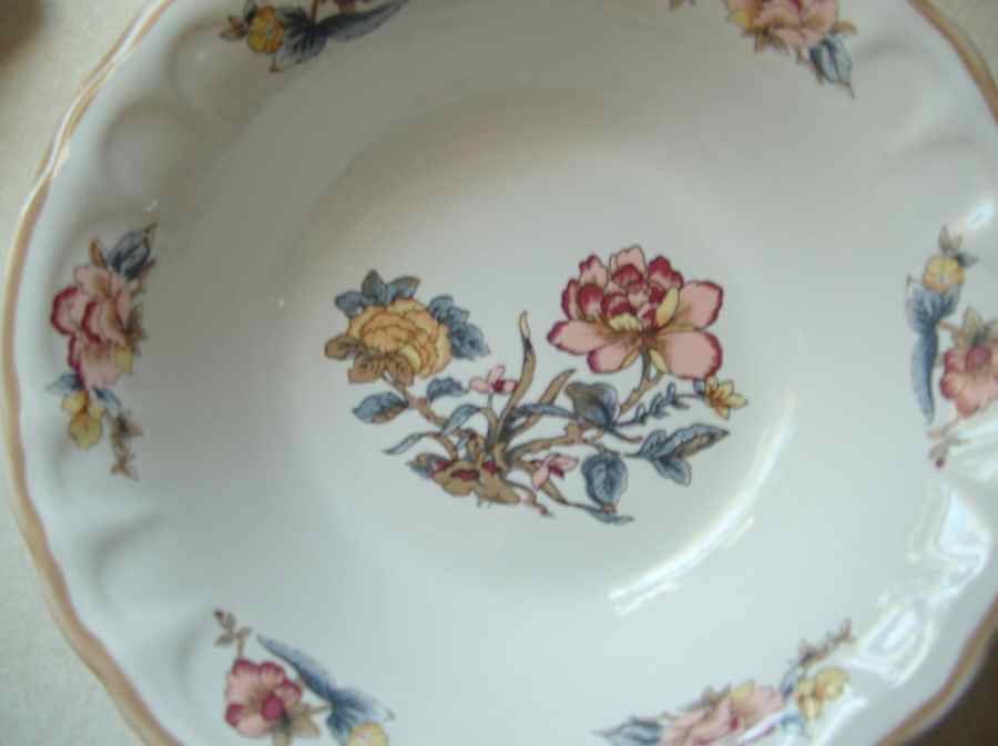 Provence (Pink and Yellow Flowers) Saucer by Korea-1
