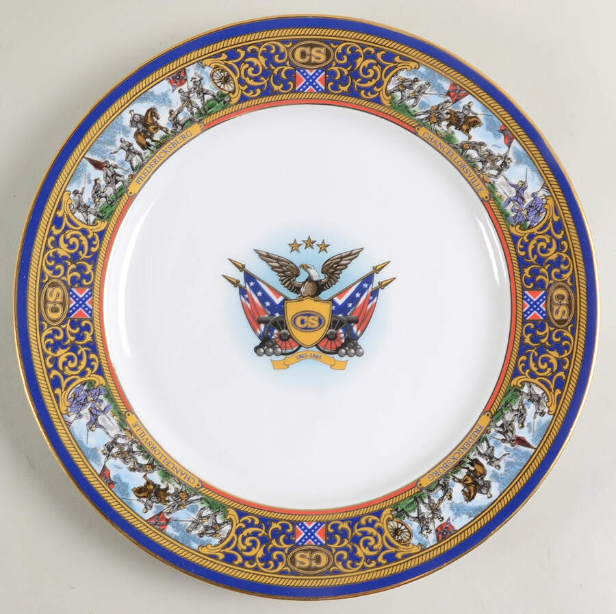 Pride of the Confederacy, The Dinner Plate by Franklin Mint-1