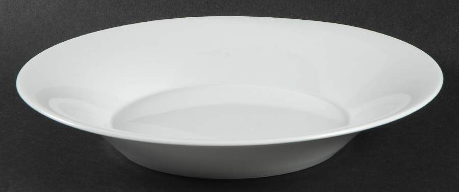 Berlin White Coupe Soup Bowl by KPM-1