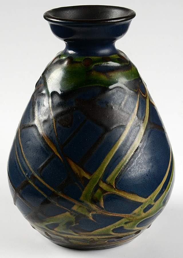 Art Pottery 6" Vase by Kahler Pottery-1
