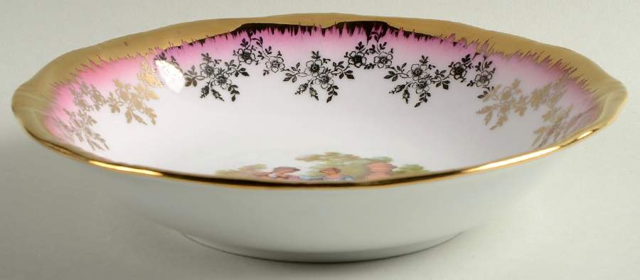 KU2 Red Coupe Soup Bowl by Kunst-1