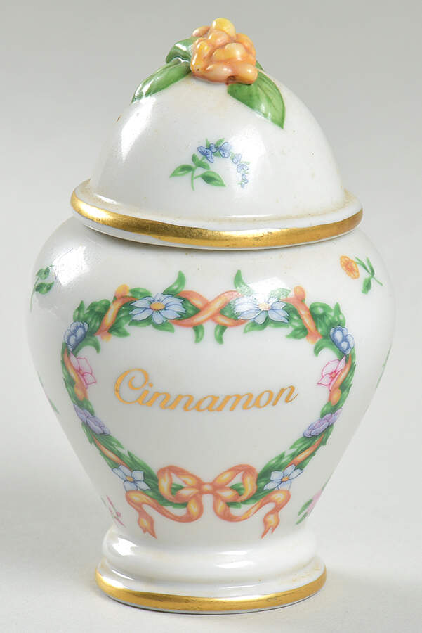 Le Cordon Bleu Spice Jar Set Individual Jar & Lid by Franklin Mint-1