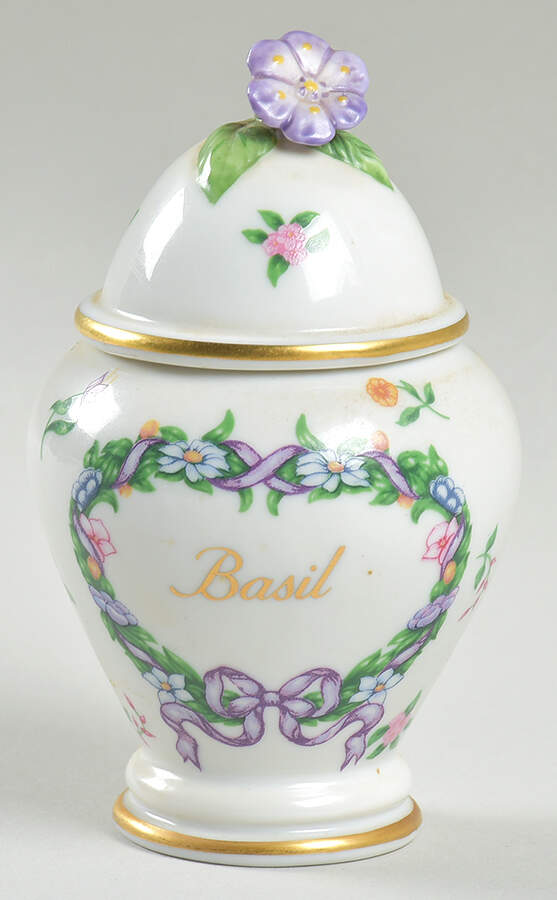Le Cordon Bleu Spice Jar Set Individual Jar & Lid by Franklin Mint-1