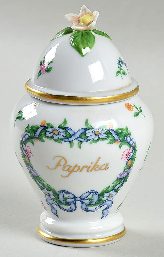 Le Cordon Bleu Spice Jar Set Individual Jar & Lid by Franklin Mint-1