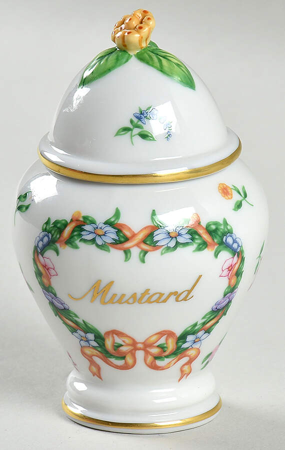 Le Cordon Bleu Spice Jar Set Individual Jar & Lid by Franklin Mint-1