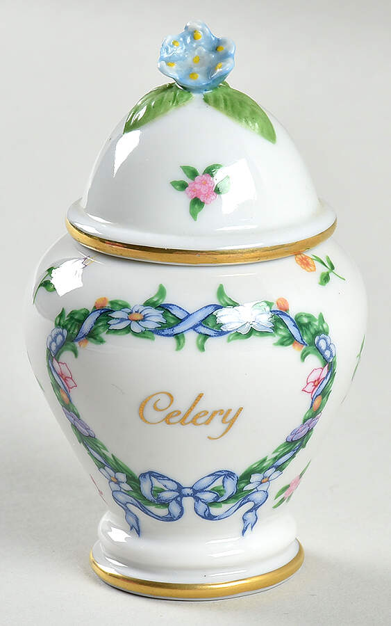 Le Cordon Bleu Spice Jar Set Individual Jar & Lid by Franklin Mint-1