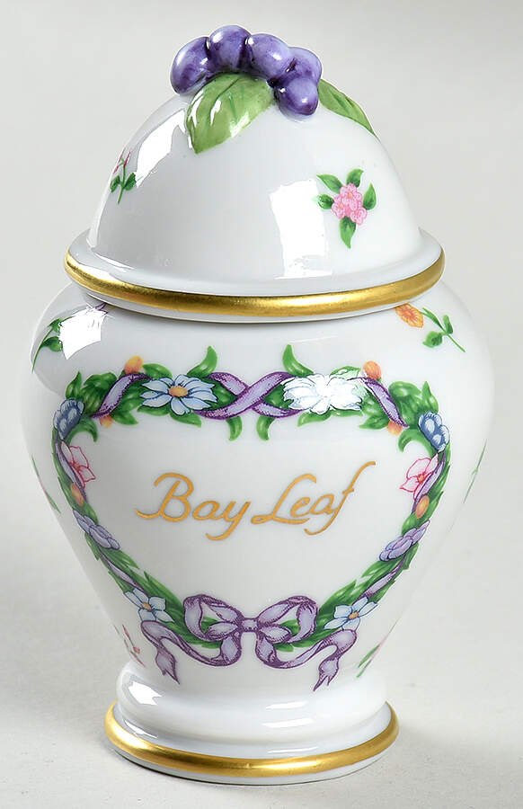 Le Cordon Bleu Spice Jar Set Individual Jar & Lid by Franklin Mint-1