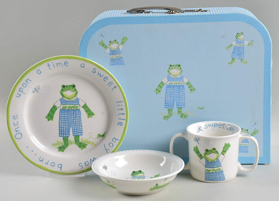 K4R1 (3 Piece) Child's Set with Suitcase by Kelly B Rightsell Designs-1
