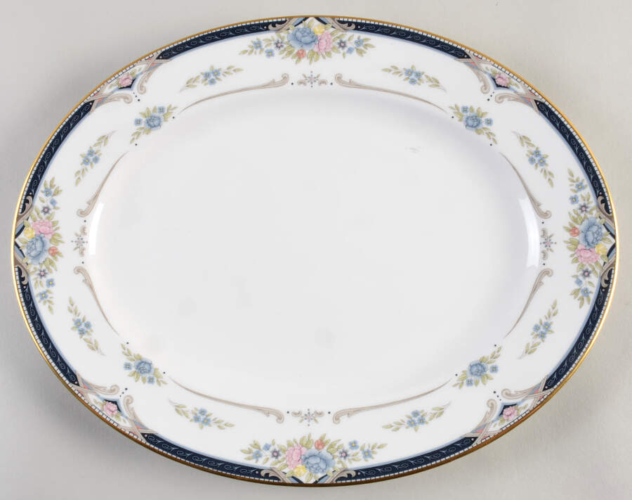 Abigail 13" Oval Serving Platter by Lenox-1