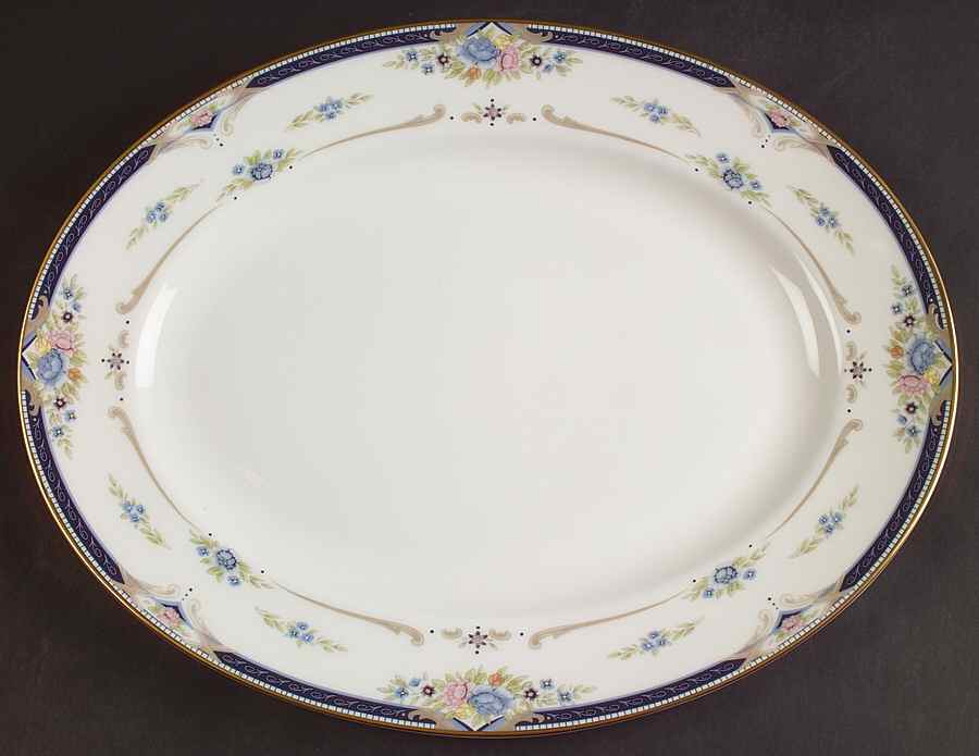 Abigail 13" Oval Serving Platter by Lenox-1
