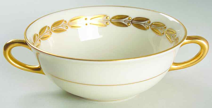 Antoinette Ivory Flat Cream Soup Bowl by Lenox-1