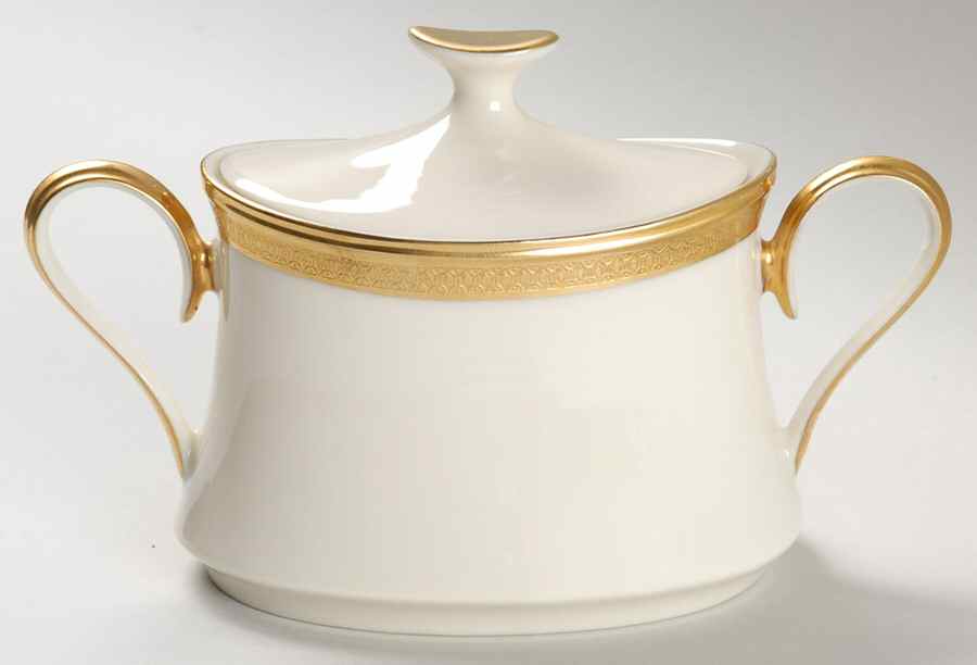 Aristocrat Sugar Bowl & Lid by Lenox-1
