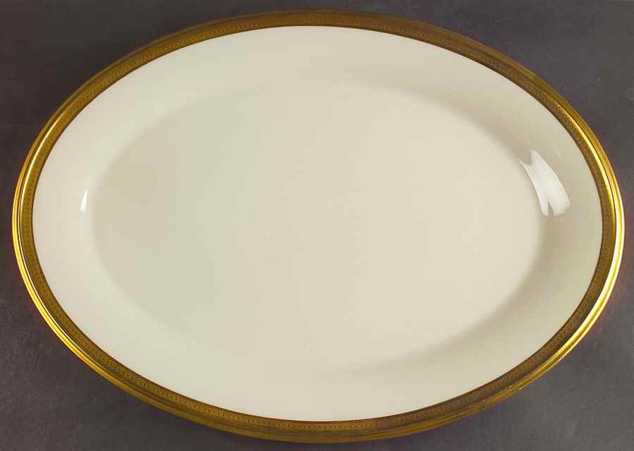 Aristocrat 17" Oval Serving Platter by Lenox-1