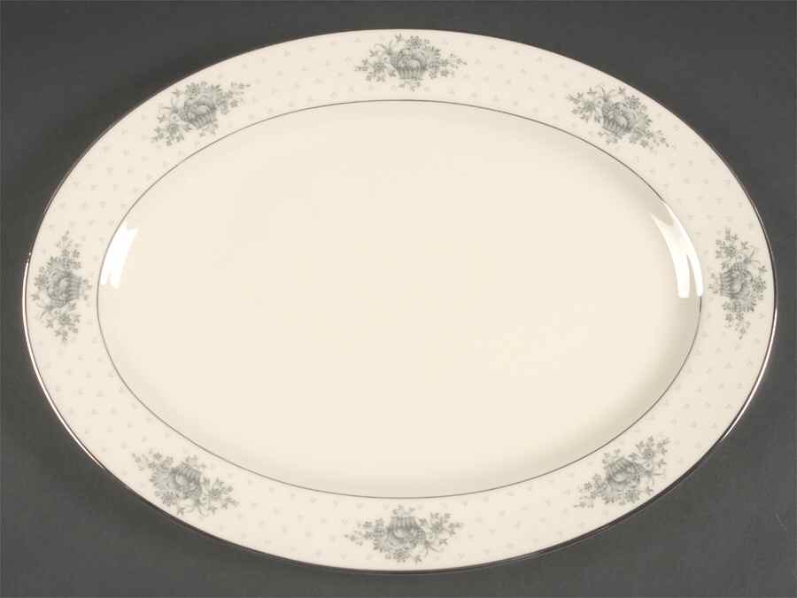 Beacon Hill (Older) 13" Oval Serving Platter by Lenox-1