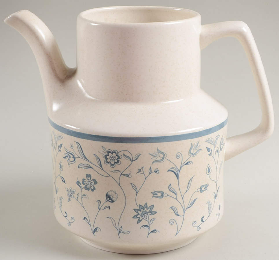 Blue Breeze Coffee Pot No Lid by Lenox-1