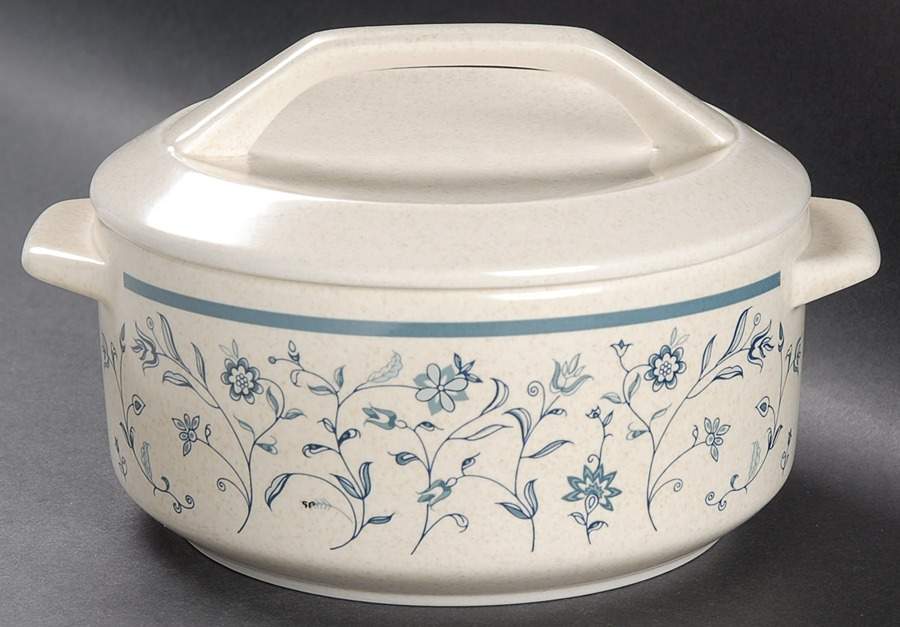 Blue Breeze 1.25 Qt Round Covered Casserole by Lenox-1