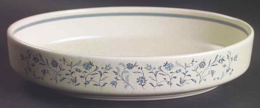 Blue Breeze 9" Oval Vegetable Bowl by Lenox-1