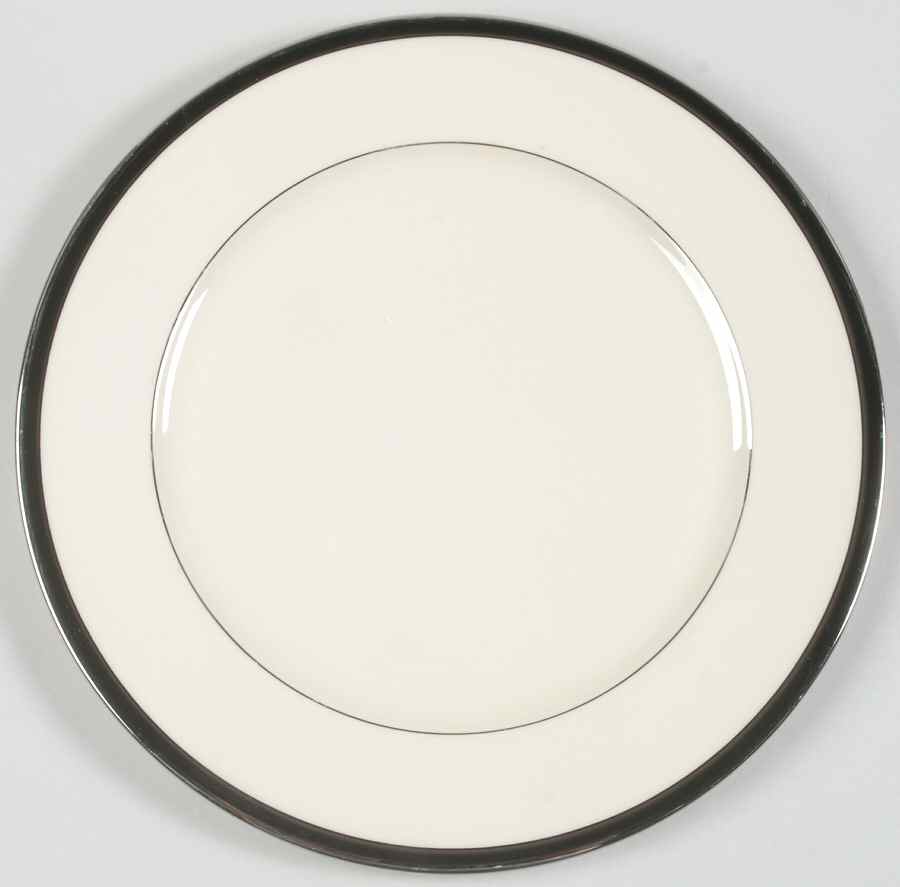 Black Royale Service Plate (Charger) by Lenox-1