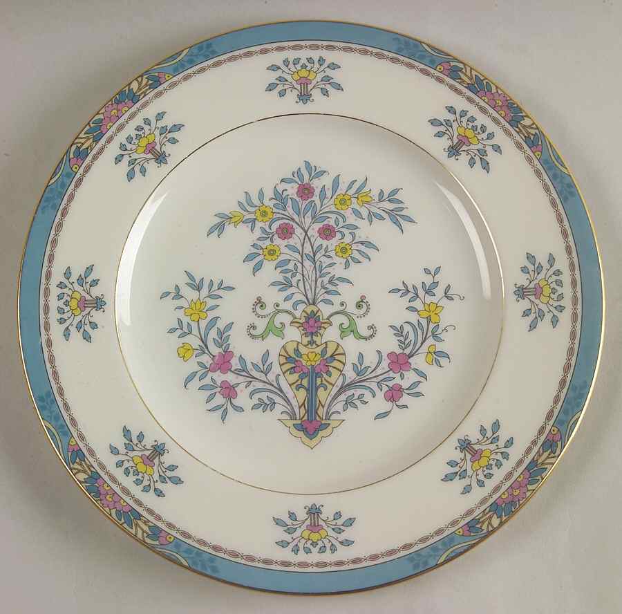 Blue Tree (Gold Trim) Luncheon Plate by Lenox-1