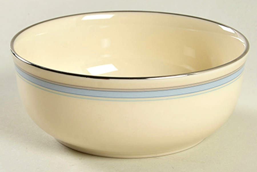 Bradford (Platinum Trim) Fruit/Dessert (Sauce) Bowl by Lenox-1