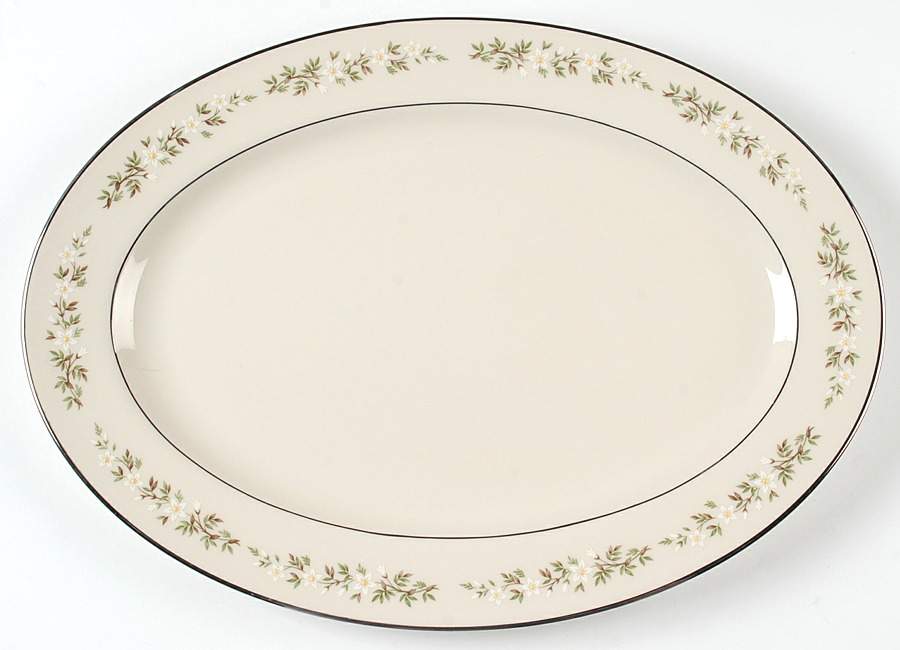 Brookdale 15" Oval Serving Platter by Lenox-1