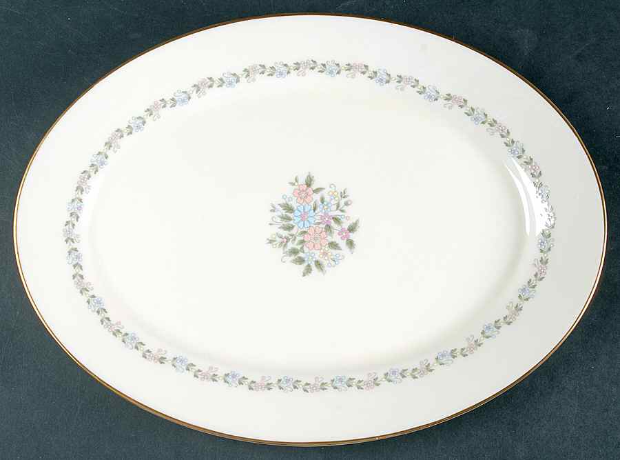 Christie 13" Oval Serving Platter by Lenox-1