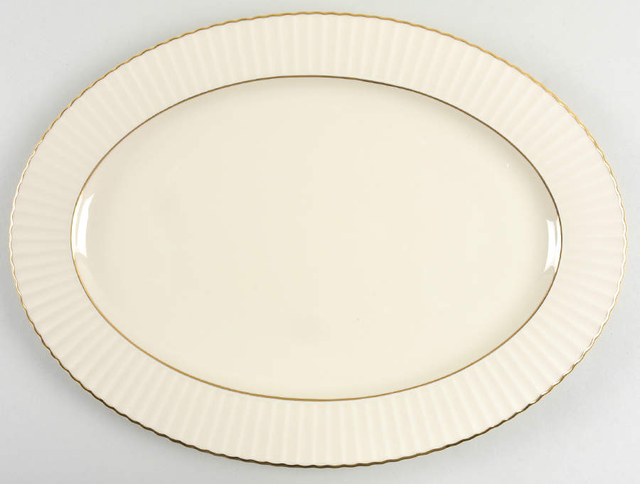 Citation Gold 15" Oval Serving Platter by Lenox-1