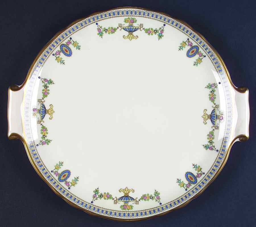 Colonial Handled Cake Plate by Lenox-1