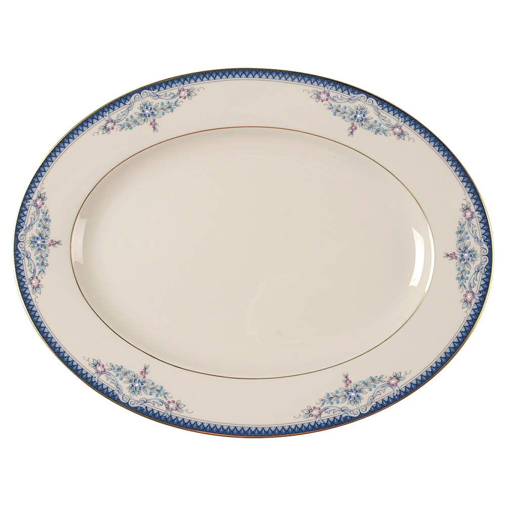 Columbia 13" Oval Serving Platter by Lenox-1