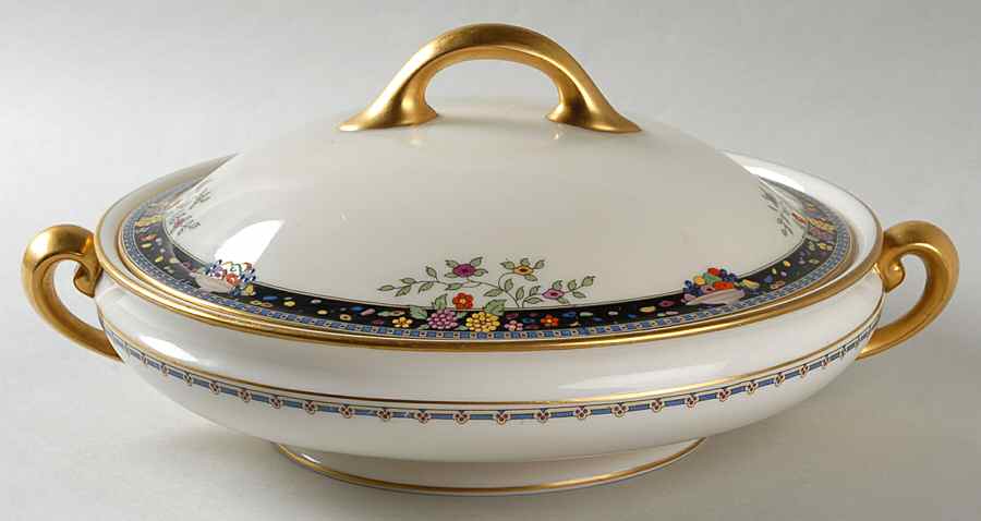 Coronado Round Covered Vegetable by Lenox-1