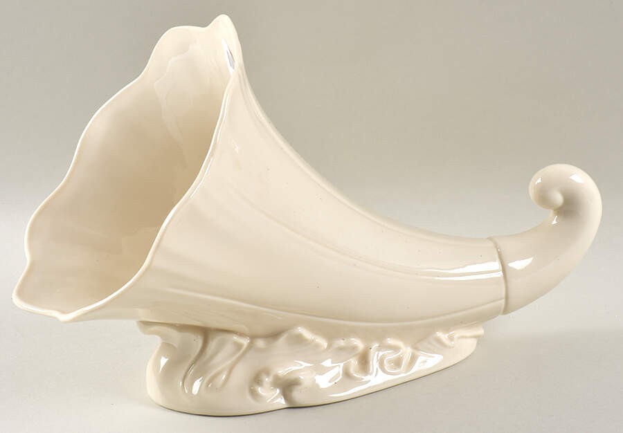 Coupe Off White Cornucopia by Lenox-1
