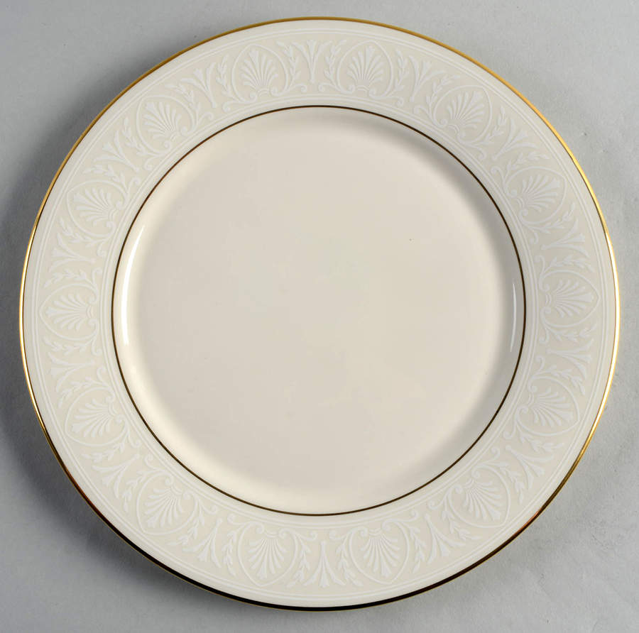 Courtyard Gold Dinner Plate by Lenox-1