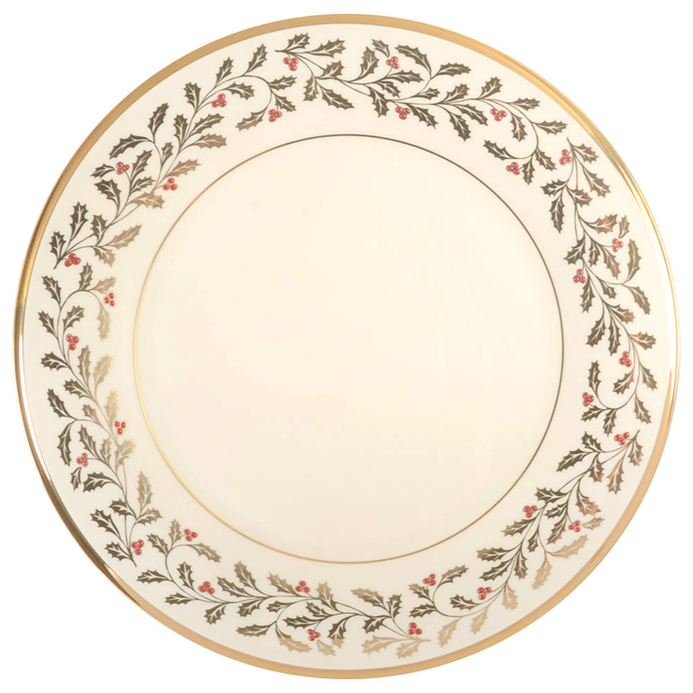 Eternal Christmas Dinner Plate by Lenox-1