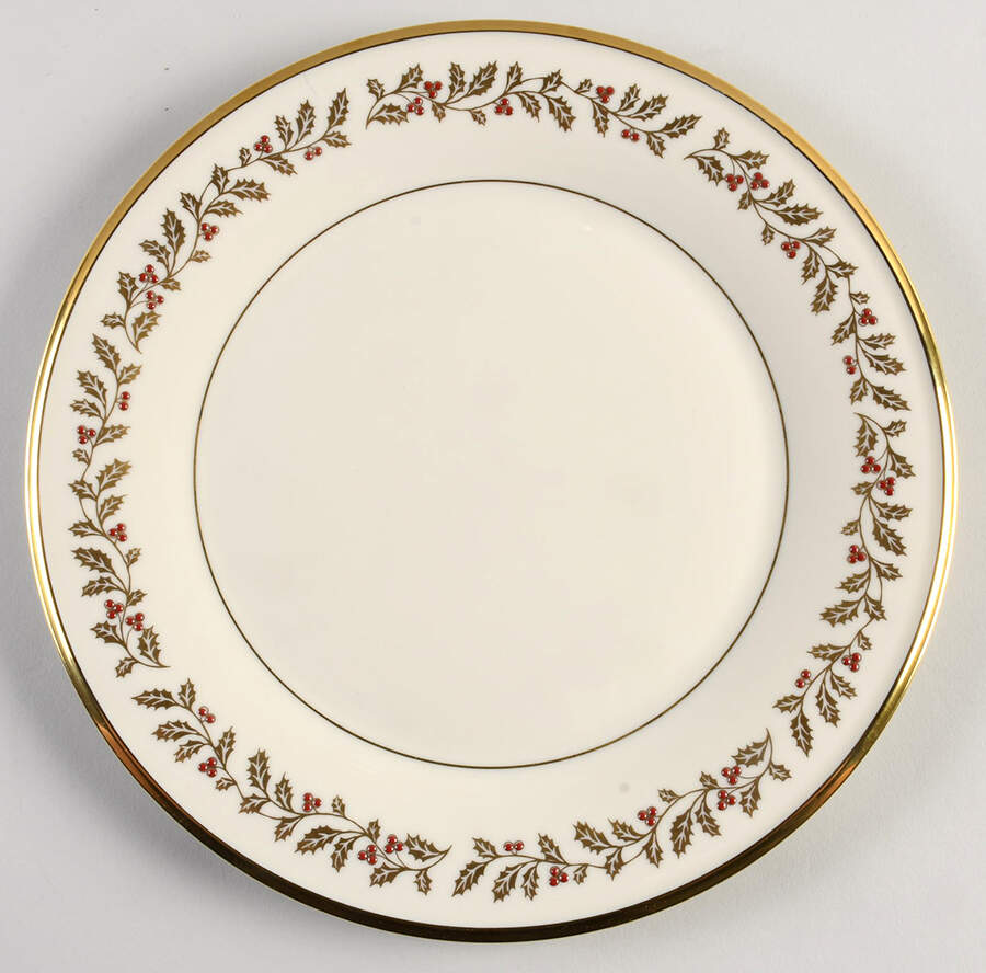 Eternal Christmas Millennium Dinner Plate by Lenox-1