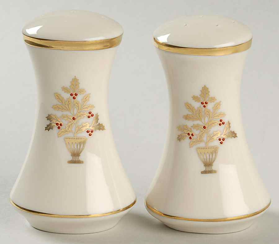 Eternal Christmas Salt & Pepper Set by Lenox-1