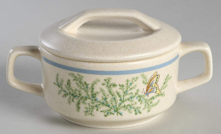 Fancy Free Sugar Bowl & Lid by Lenox-1