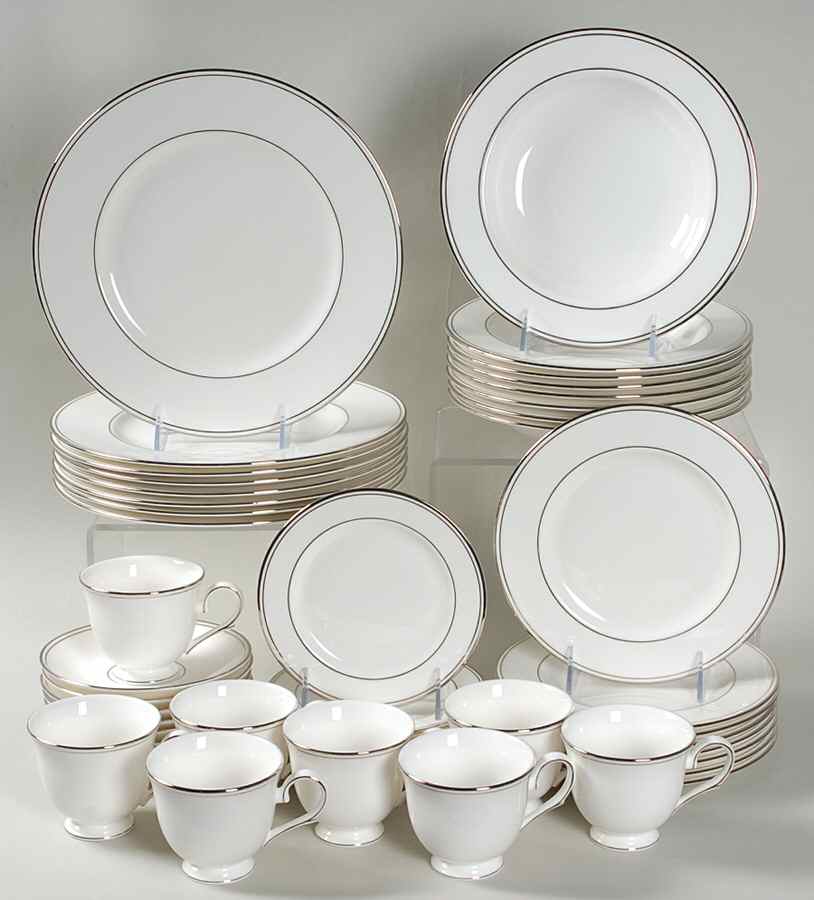 Federal Platinum 48 Piece Set by Lenox-1
