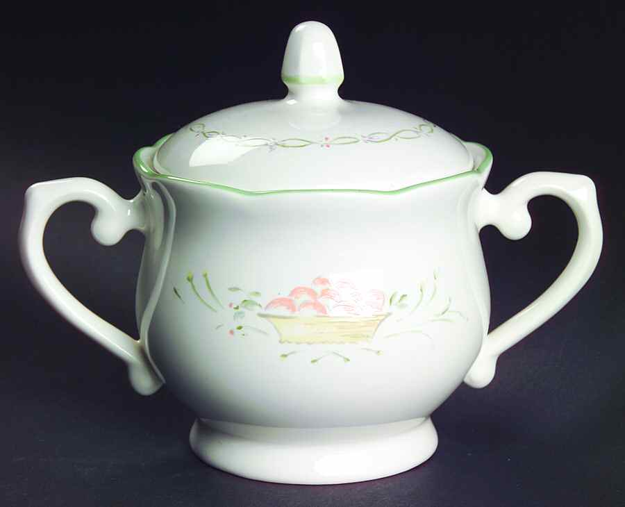 Garden Gate Sugar Bowl & Lid by Lenox-1