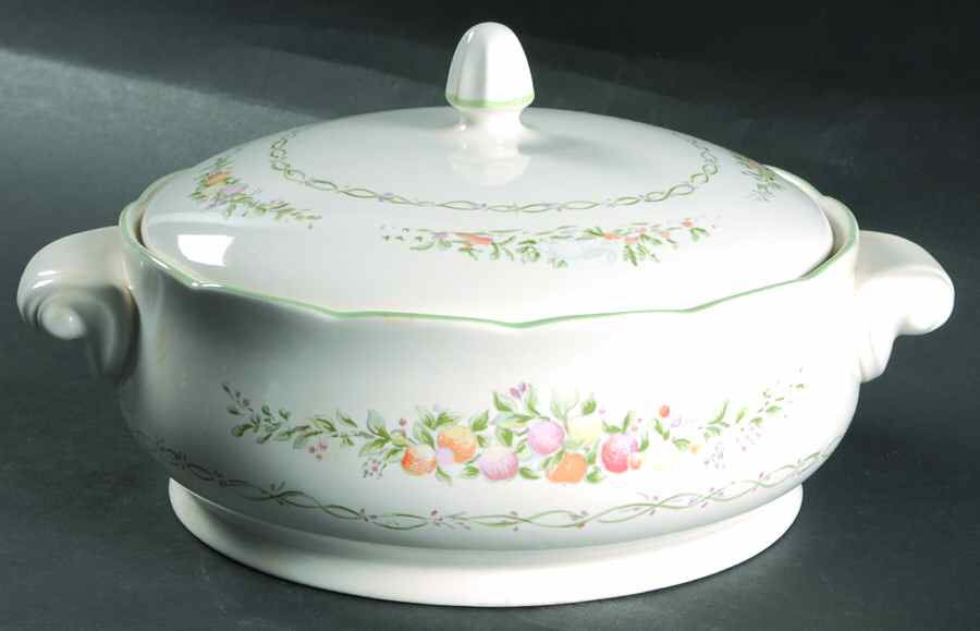 Garden Gate Round Covered Vegetable by Lenox-1