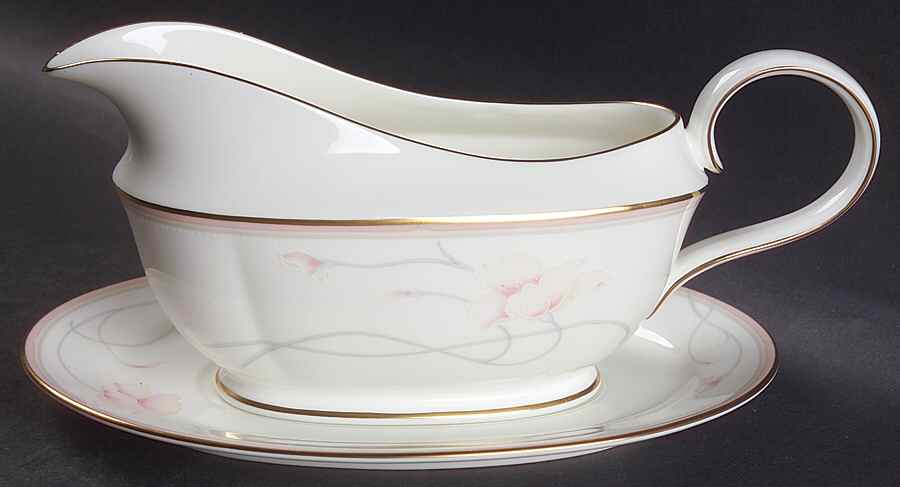 Georgiana Gravy Boat & Underplate by Lenox-1