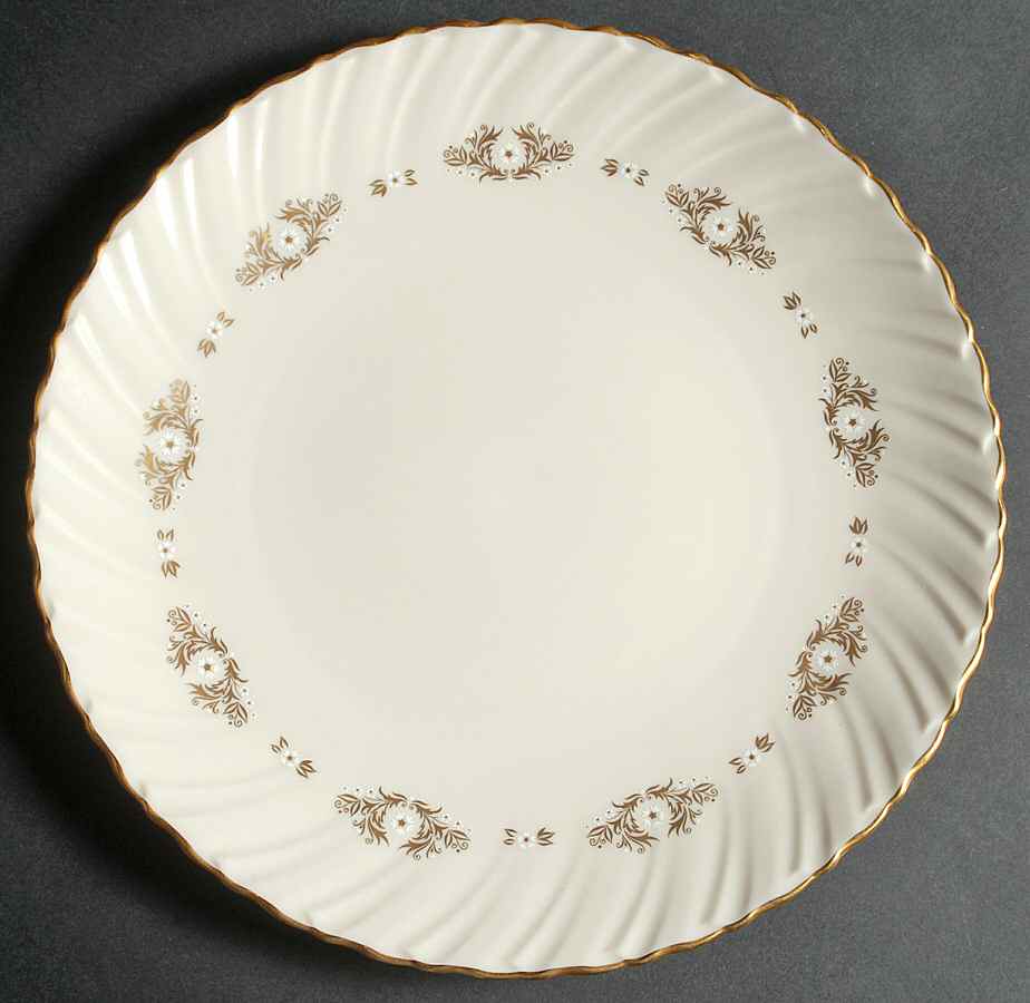 Golden Mood 12" Chop Plate (Round Platter) by Lenox-1