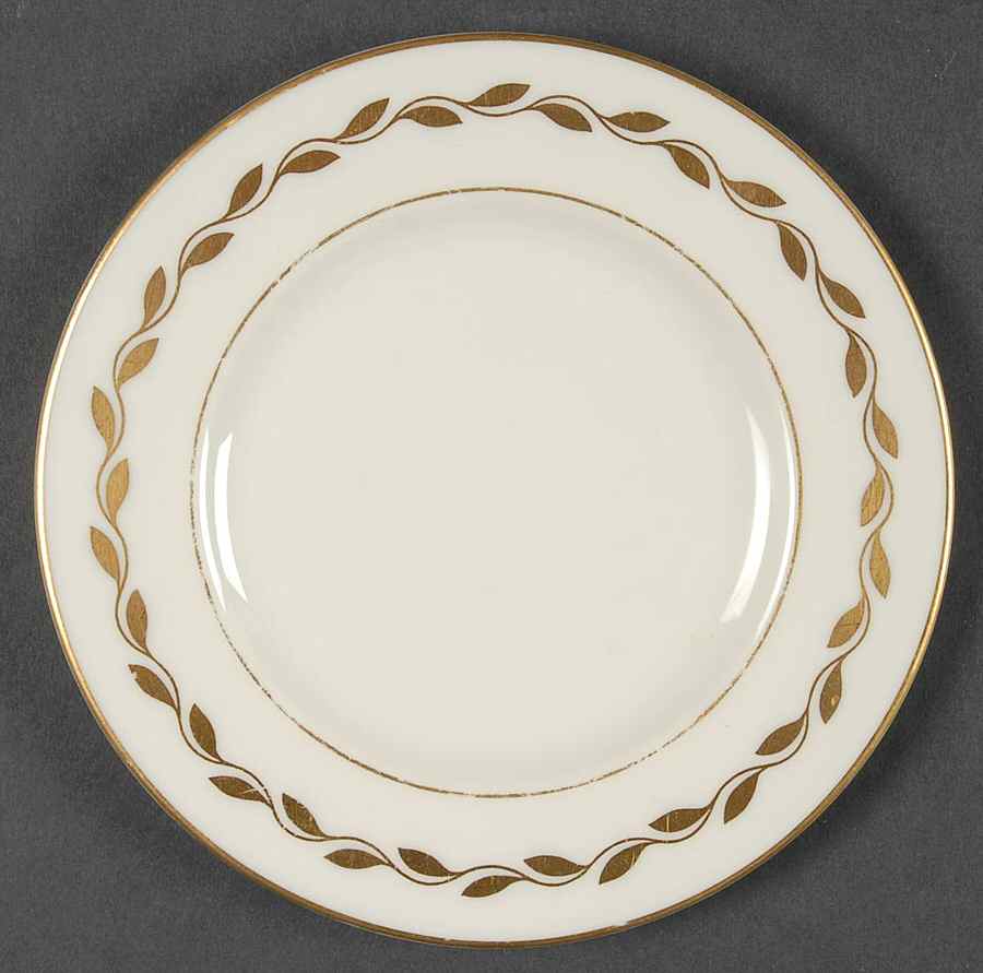 Golden Wreath Bread & Butter Plate by Lenox-1