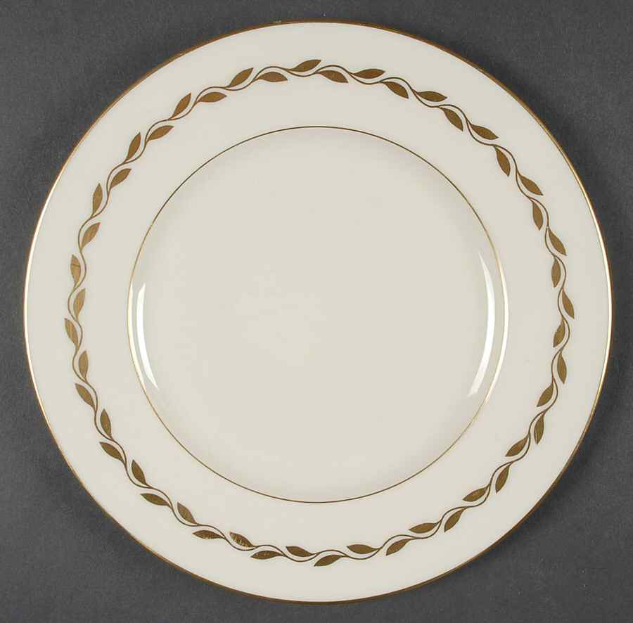Golden Wreath Salad Plate by Lenox-1