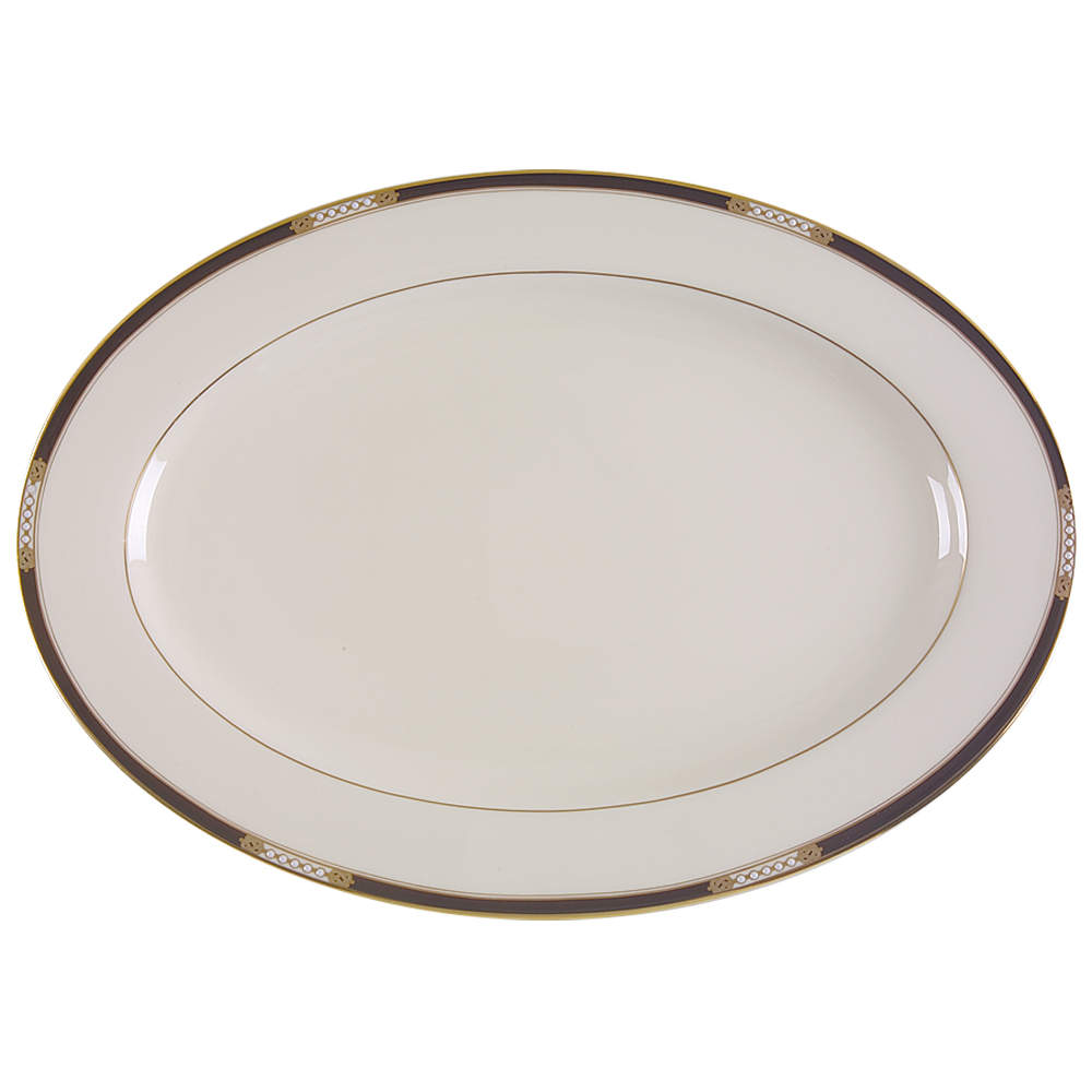 Hancock 16" Oval Serving Platter by Lenox-1