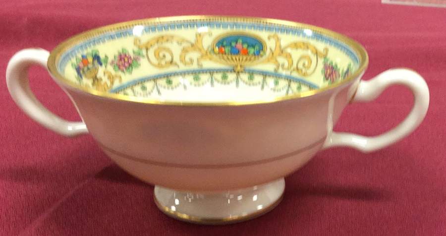 Harwood Footed Cream Soup Bowl by Lenox-1