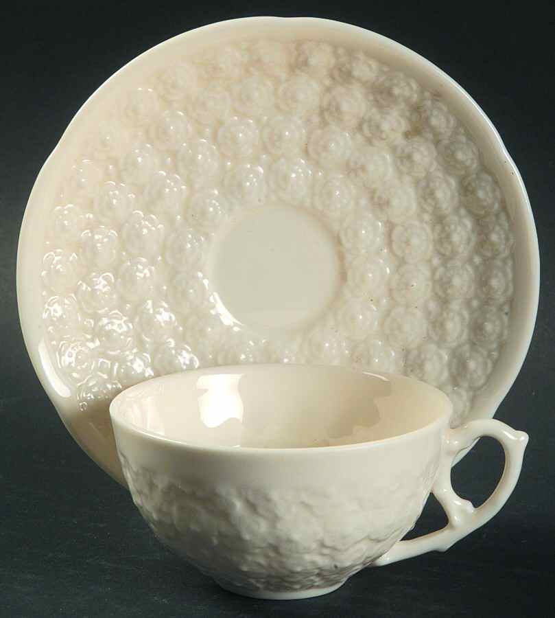 Hawthorne White Flat Demitasse Cup & Saucer Set by Lenox-1