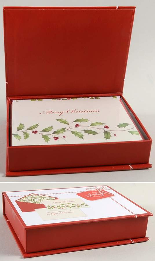Holiday (Dimension) (12 Pack) Greeting Cards & Envelopes by Lenox-1